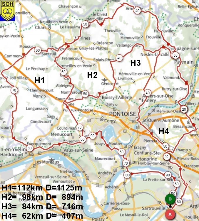 Reprise ROUTE 2026                        Sortie Club circuit H à 8h30