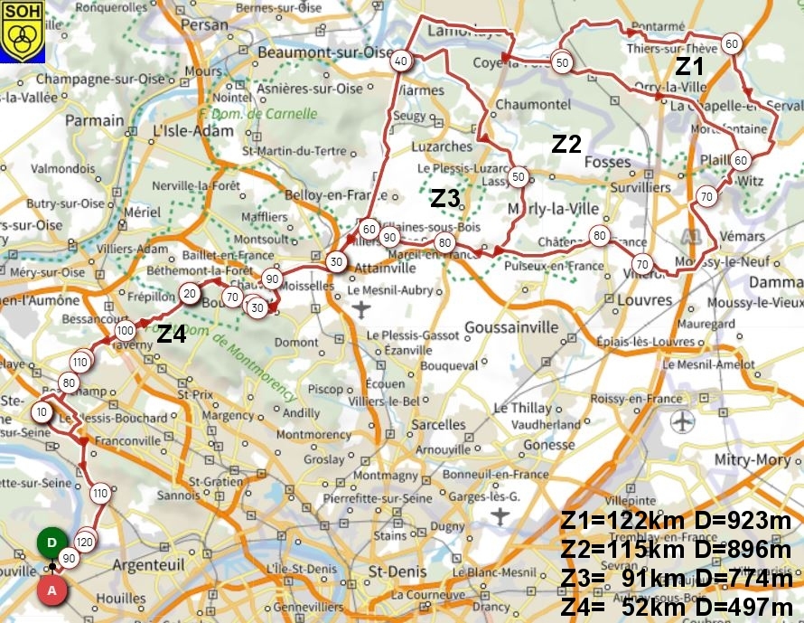 Sortie Club circuit Z à 7h30
