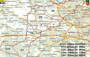 Sortie Club circuit C à 7h30