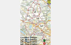 Sortie Club circuit L à 8h15
