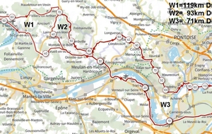 Sortie Club circuit W à 6h30