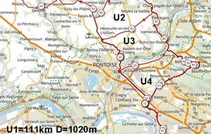 Sortie Club circuit U à 8h30